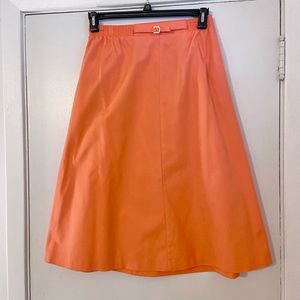 Vintage Koret A Line Coral Skirt with pockets